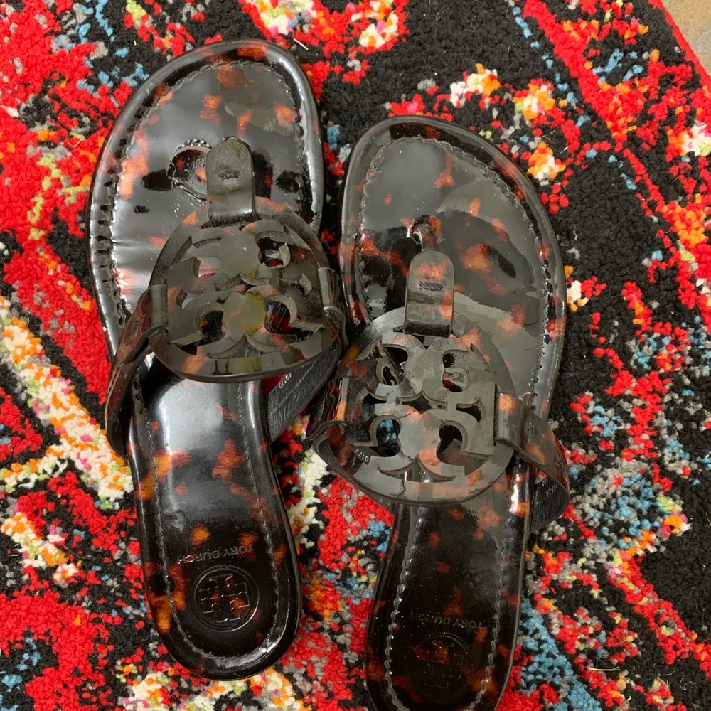 *RARE*Tory Burch Miller Tortoise sandal
